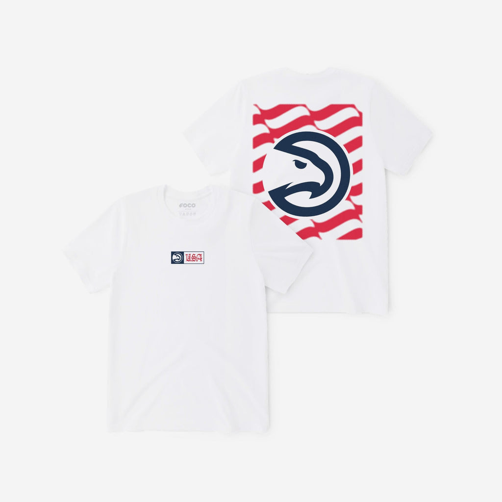 Atlanta Hawks American Heritage T-Shirt FOCO S - FOCO.com