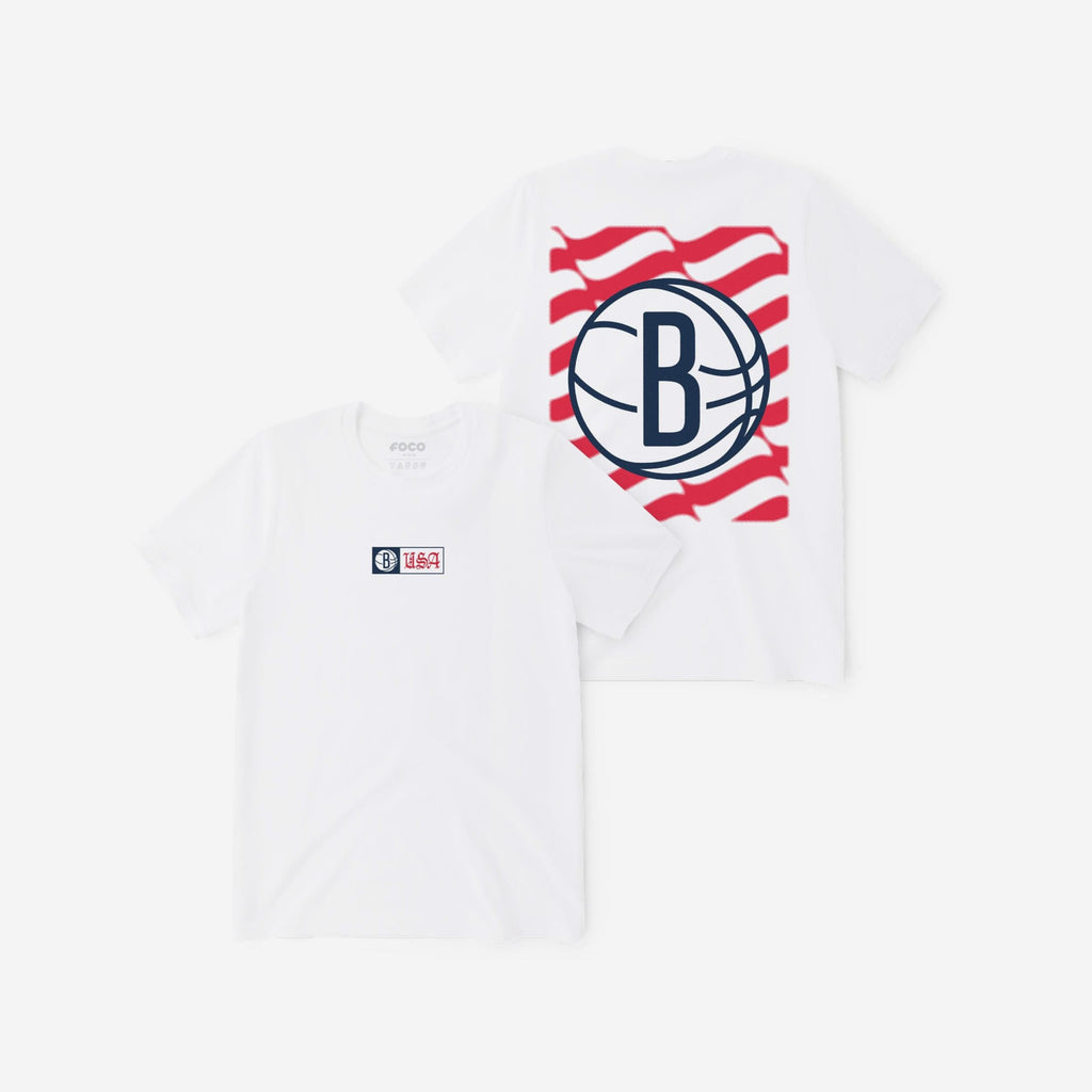 Brooklyn Nets American Heritage T-Shirt FOCO S - FOCO.com