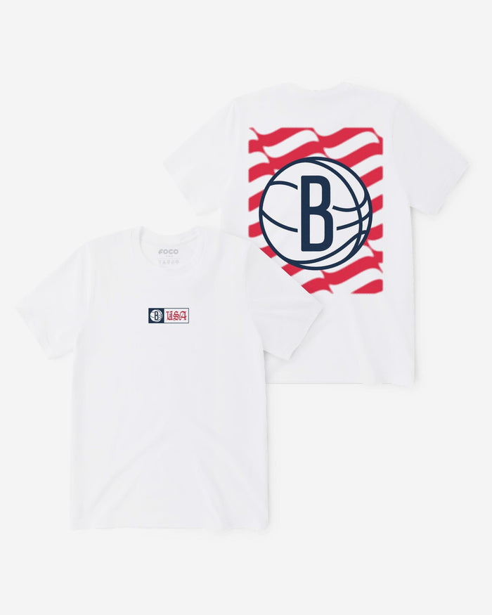 Brooklyn Nets American Heritage T-Shirt FOCO S - FOCO.com