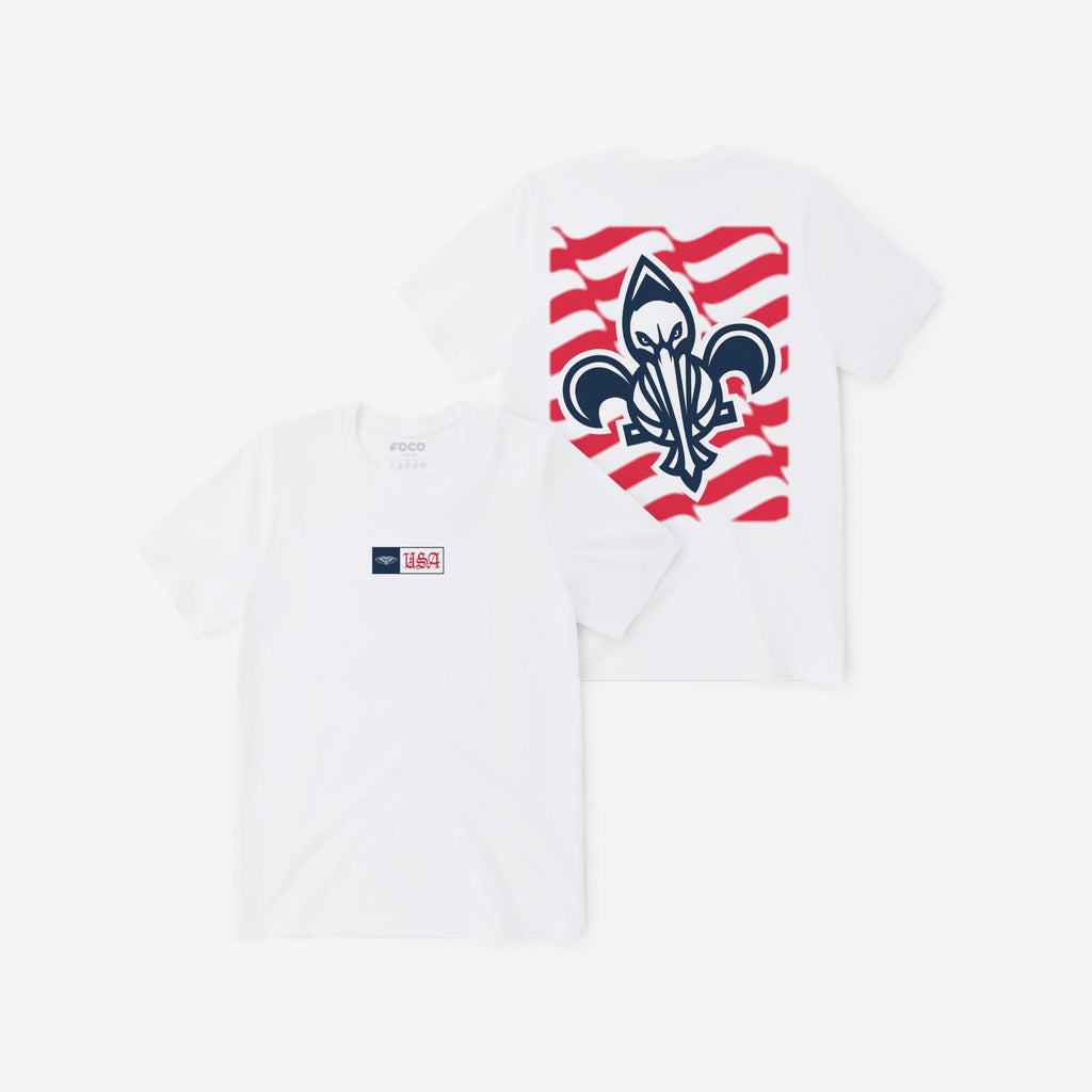 New Orleans Pelicans American Heritage T-Shirt FOCO S - FOCO.com