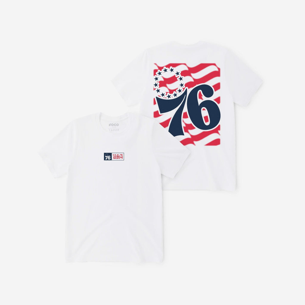 Philadelphia 76Ers American Heritage T-Shirt FOCO S - FOCO.com
