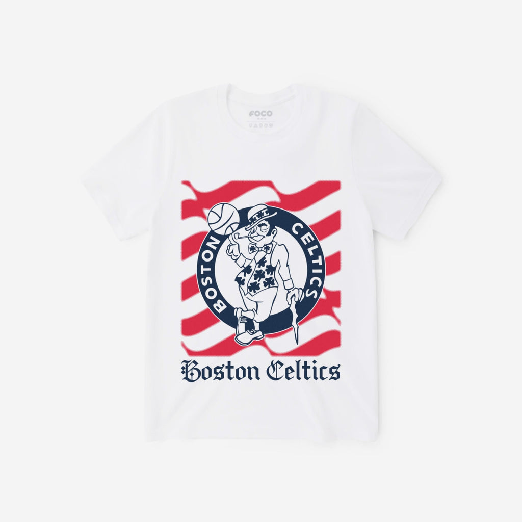 Boston Celtics American Heritage Wordmark T-Shirt FOCO S - FOCO.com