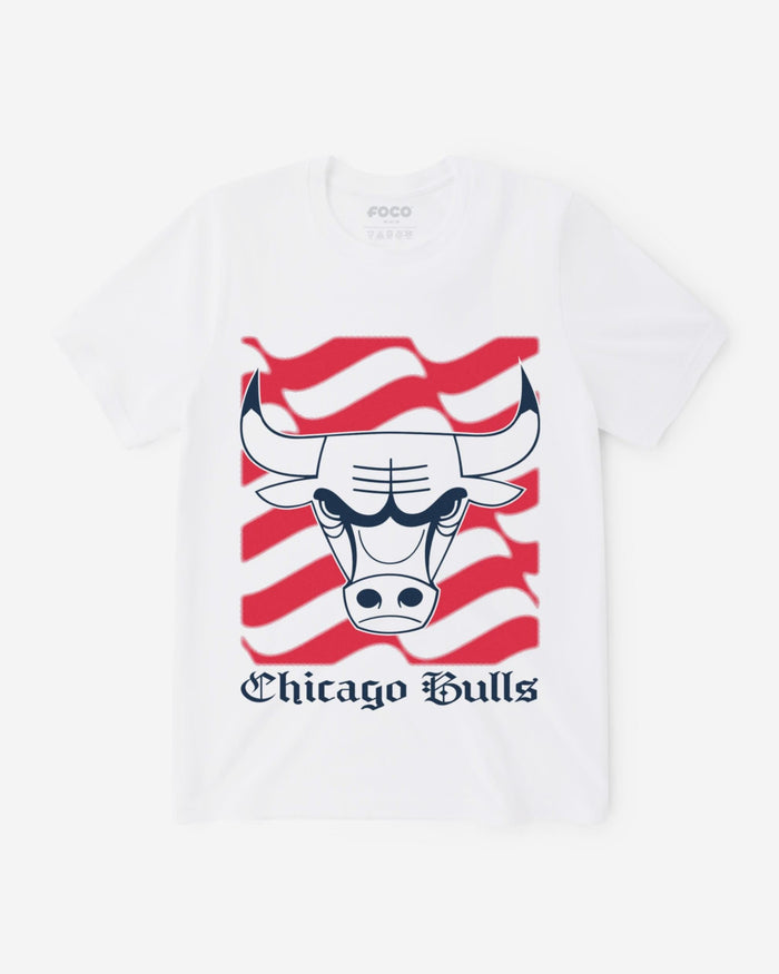 Chicago Bulls American Heritage Wordmark T-Shirt FOCO S - FOCO.com