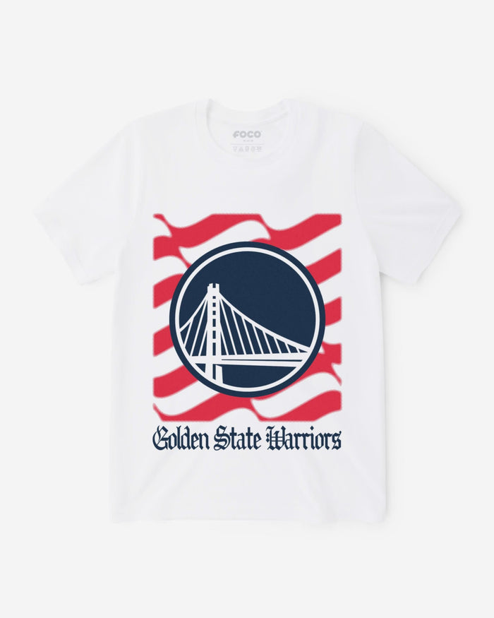 Golden State Warriors American Heritage Wordmark T-Shirt FOCO S - FOCO.com