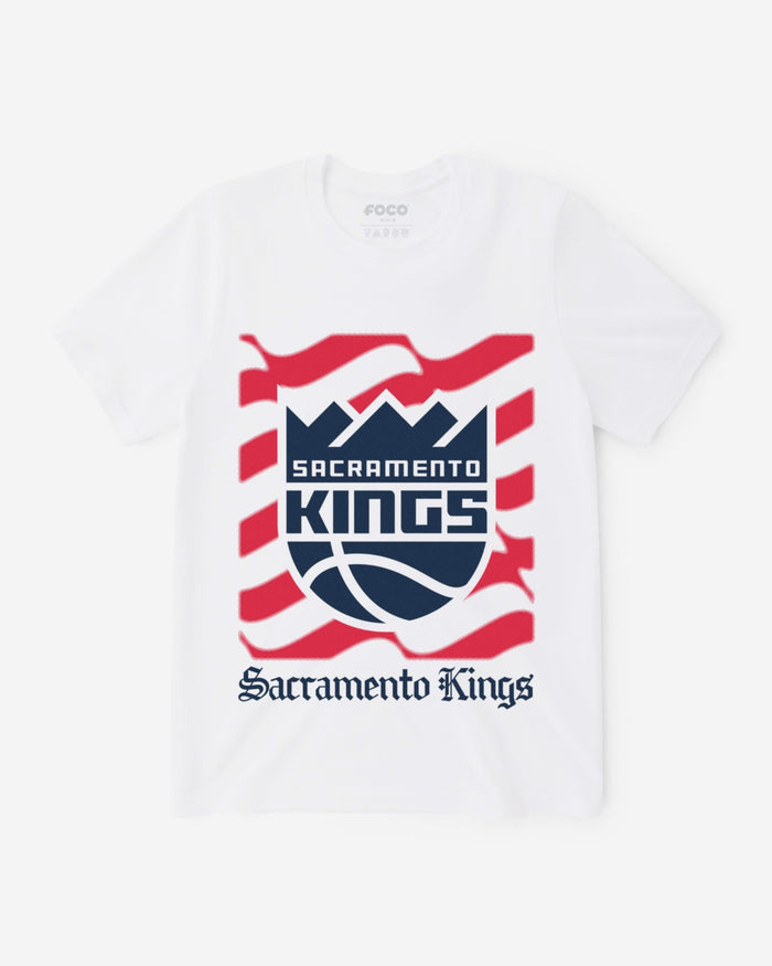 Sacramento Kings American Heritage Wordmark T-Shirt FOCO S - FOCO.com