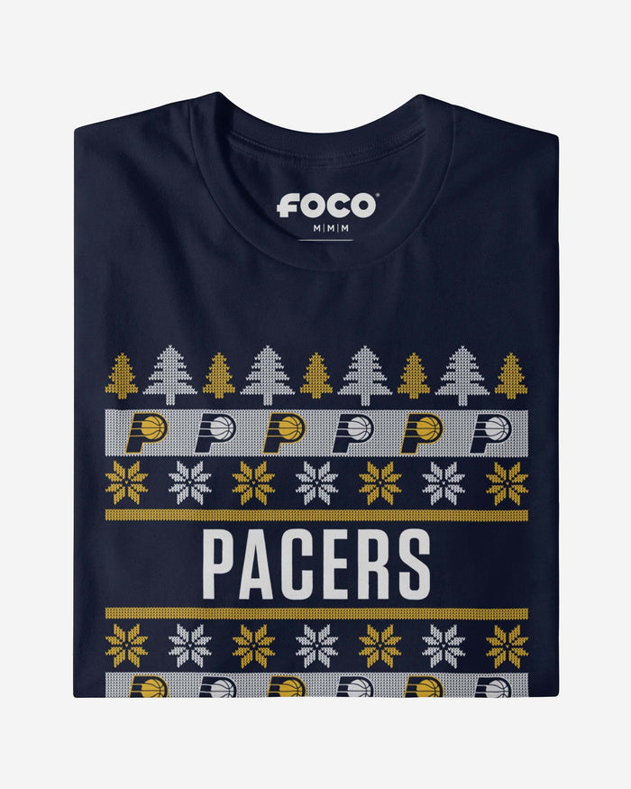 Indiana Pacers Holiday Sweater T-Shirt FOCO - FOCO.com