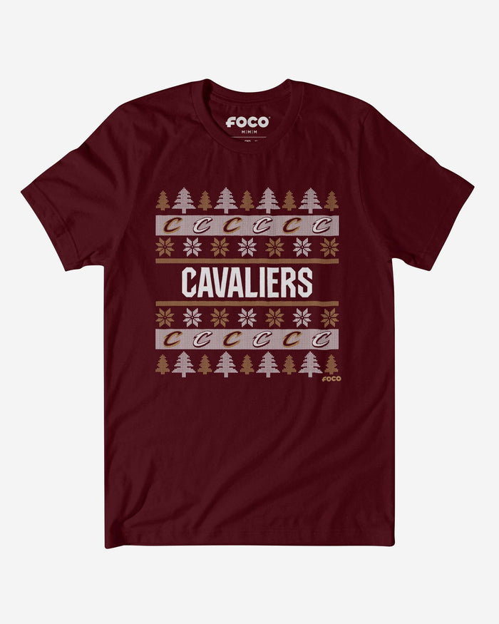 Cleveland Cavaliers Holiday Sweater T-Shirt FOCO S - FOCO.com