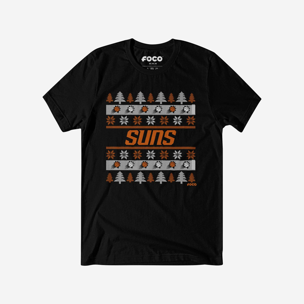 Phoenix Suns Holiday Sweater T-Shirt FOCO S - FOCO.com
