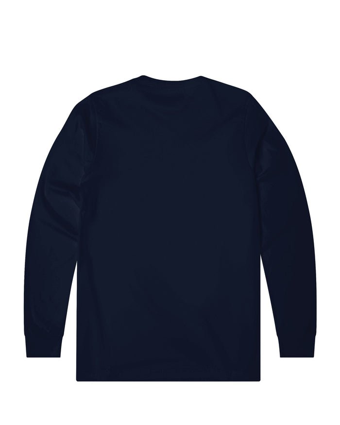 Denver Nuggets Primary Logo Holiday Lights Long Sleeve T-Shirt