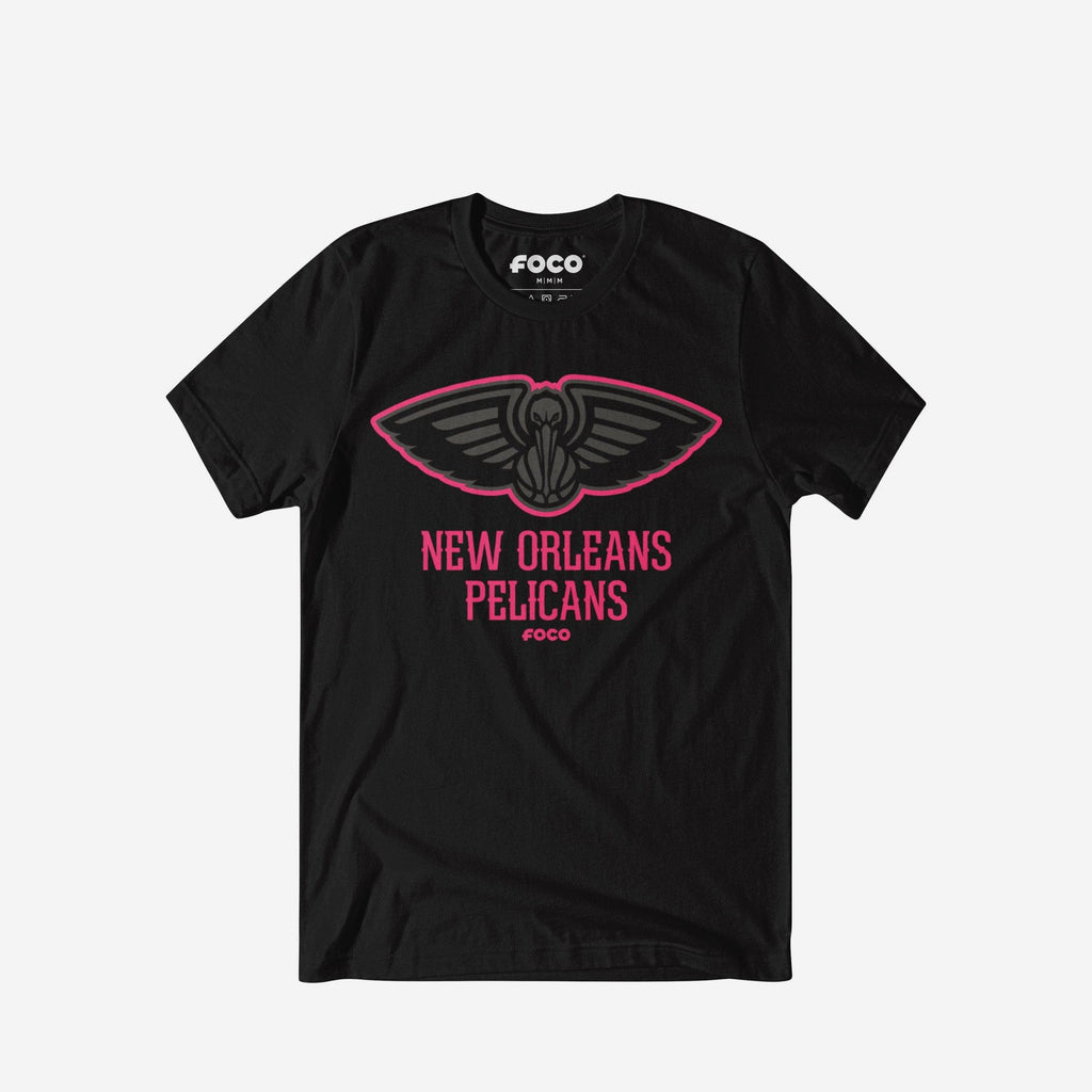 New Orleans Pelicans Highlight Reel T-Shirt FOCO Black/Neon Pink S - FOCO.com