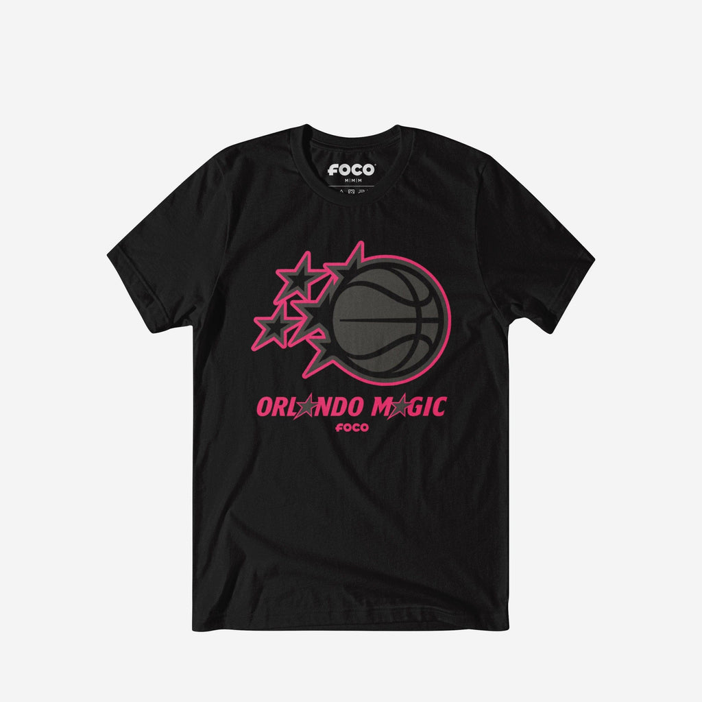 Orlando Magic Highlight Reel T-Shirt FOCO Black/Neon Pink S - FOCO.com