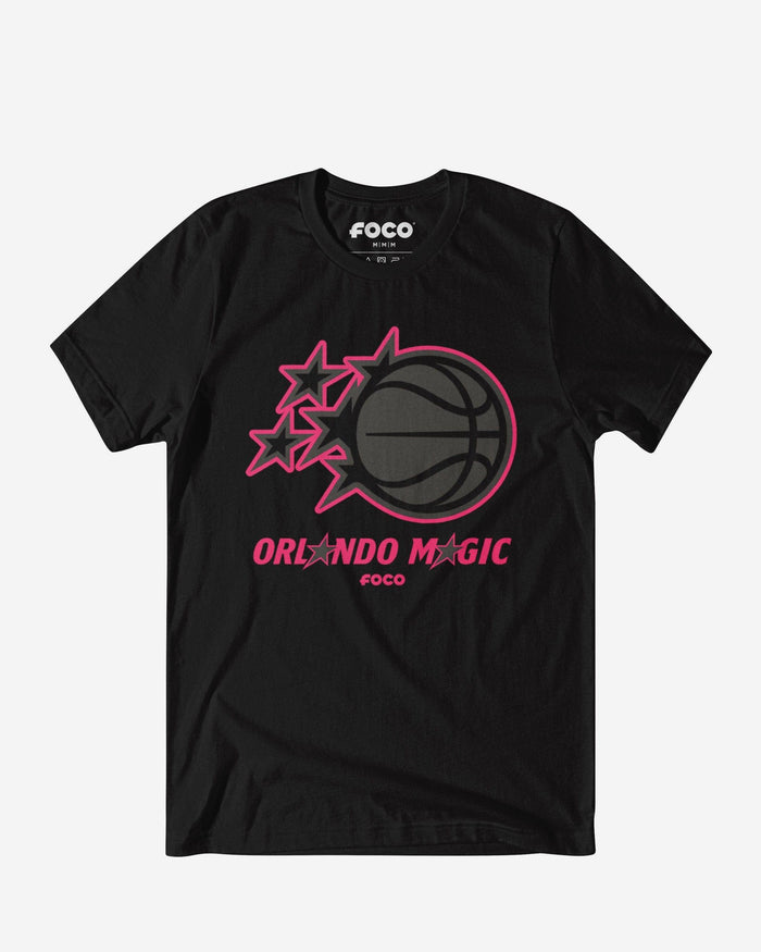 Orlando Magic Highlight Reel T-Shirt FOCO Black/Neon Pink S - FOCO.com