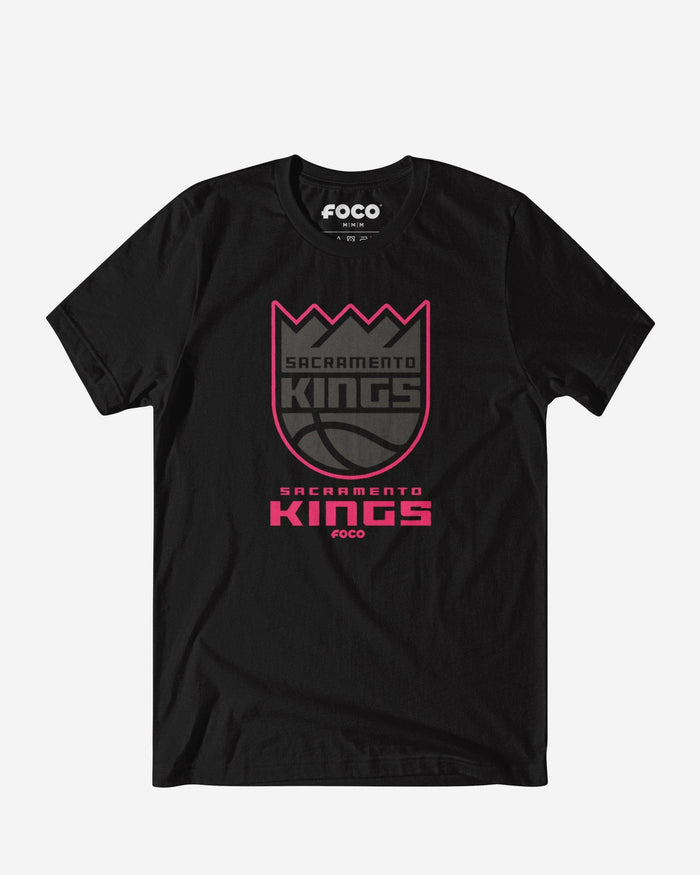 Sacramento Kings Highlight Reel T-Shirt FOCO Black/Neon Pink S - FOCO.com