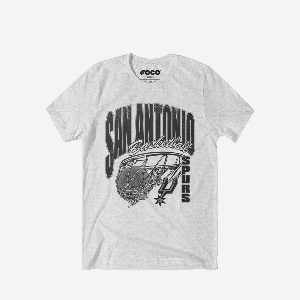 San Antonio Spurs Script Swish T-Shirt FOCO S - FOCO.com