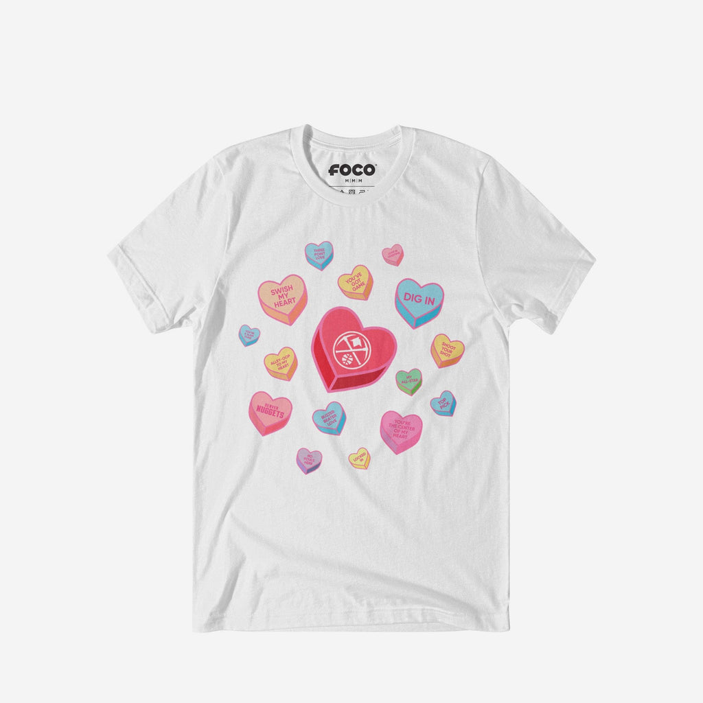 Denver Nuggets Sweet Talk T-Shirt FOCO S - FOCO.com