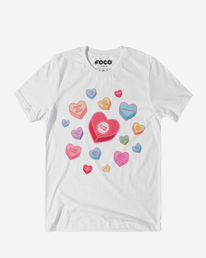 Detroit Pistons Sweet Talk T-Shirt FOCO S - FOCO.com