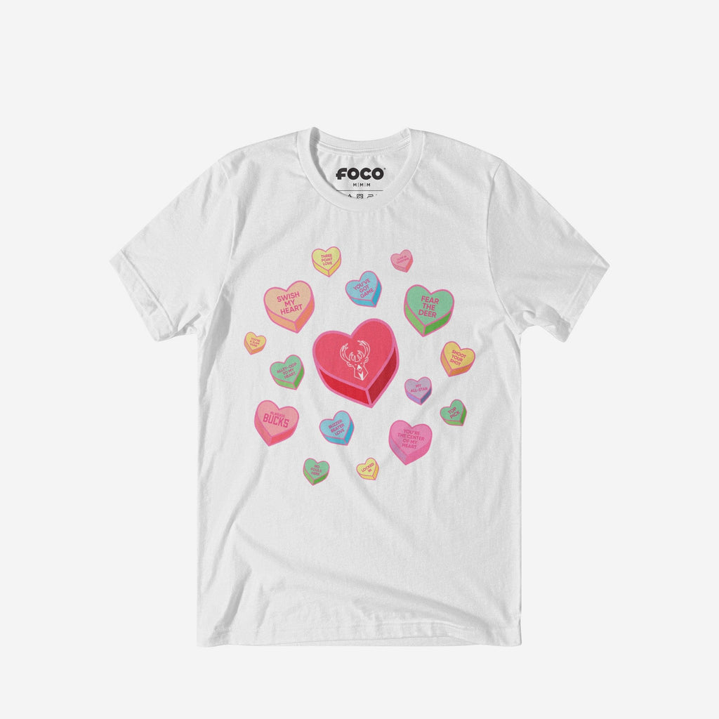 Milwaukee Bucks Sweet Talk T-Shirt FOCO S - FOCO.com