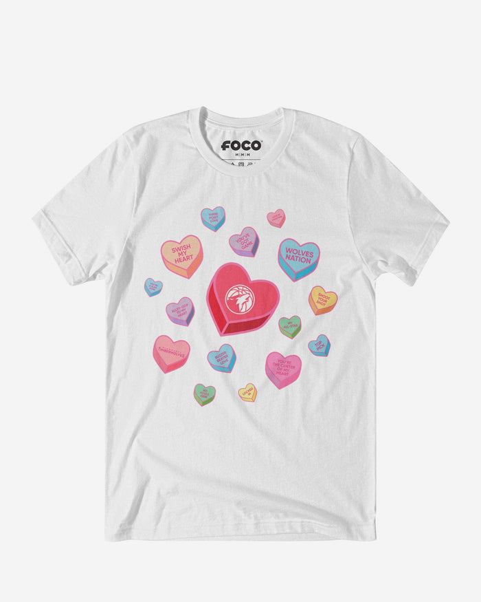 Minnesota Timberwolves Sweet Talk T-Shirt FOCO S - FOCO.com