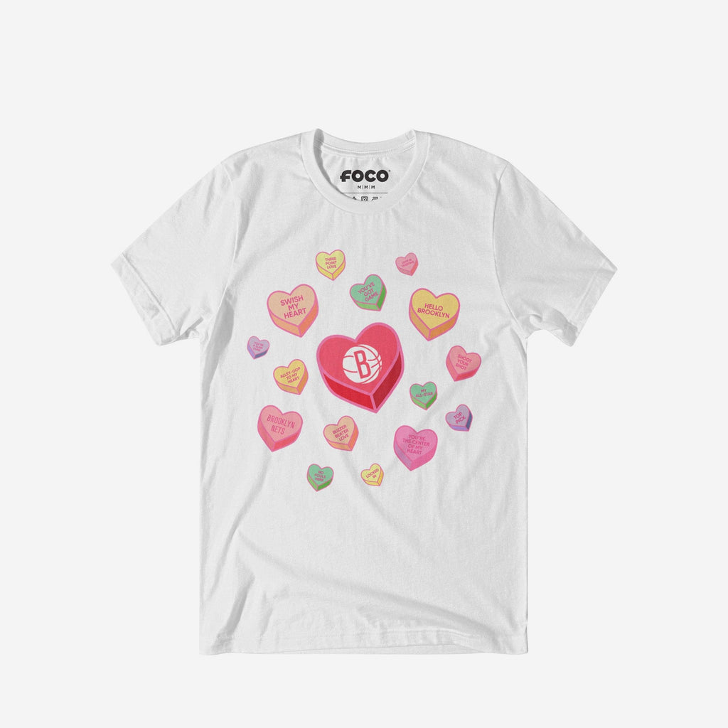 Brooklyn Nets Sweet Talk T-Shirt FOCO S - FOCO.com