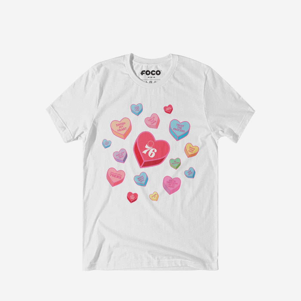 Philadelphia 76ers Sweet Talk T-Shirt FOCO S - FOCO.com