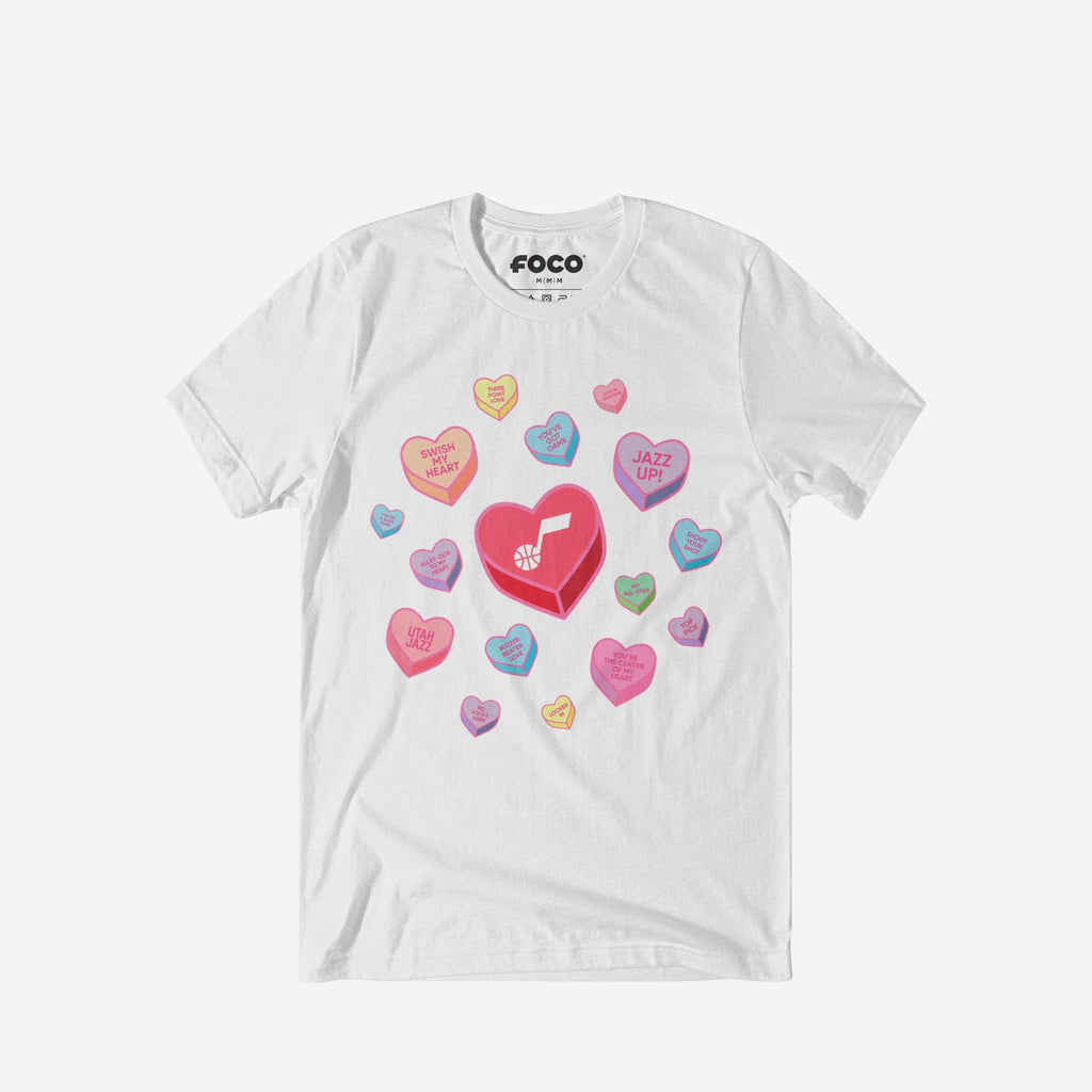 Utah Jazz Sweet Talk T-Shirt FOCO S - FOCO.com