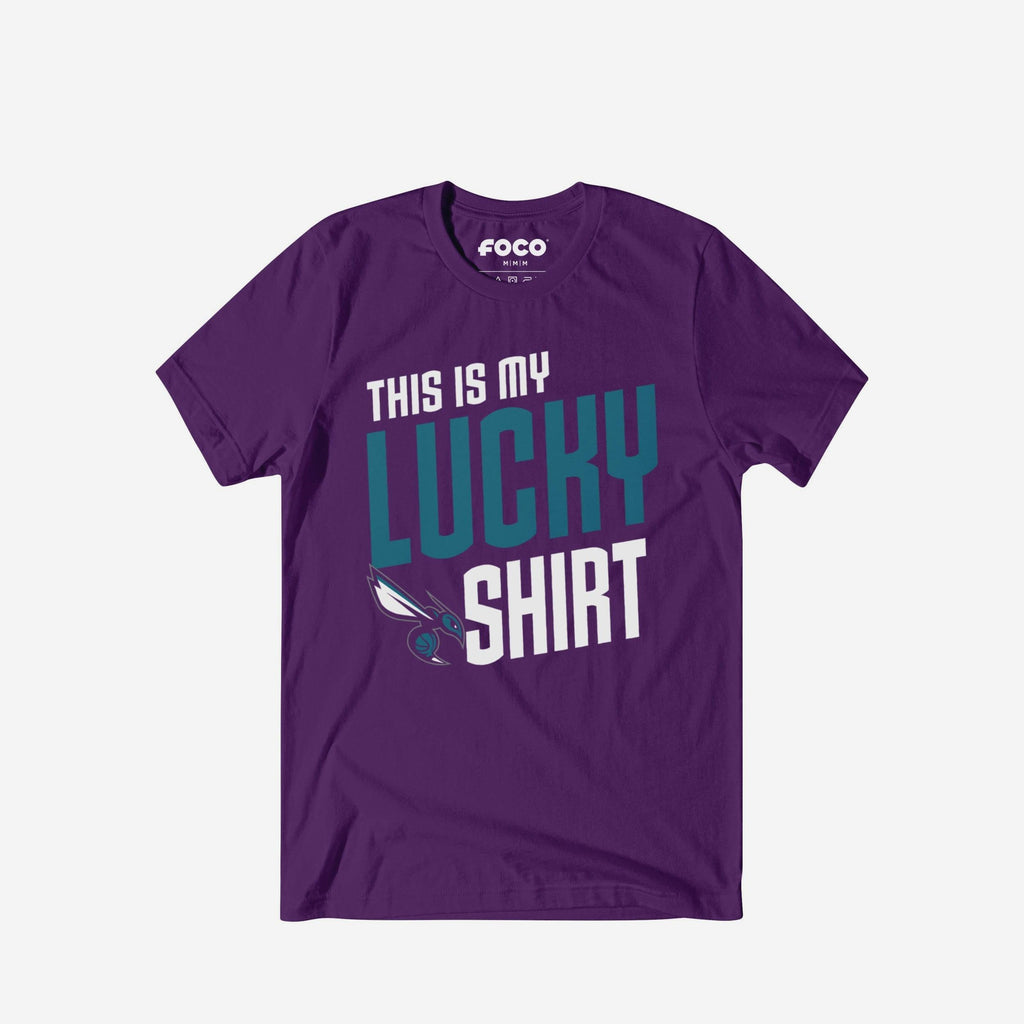 Charlotte Hornets This Is My Lucky T-Shirt FOCO S - FOCO.com