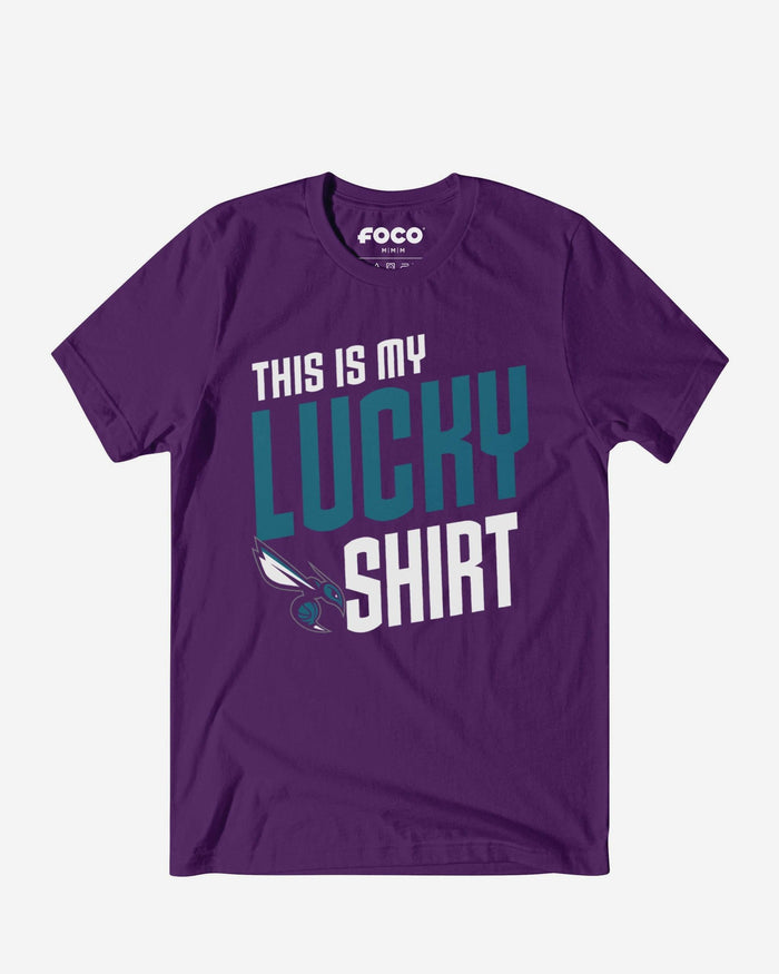 Charlotte Hornets This Is My Lucky T-Shirt FOCO S - FOCO.com