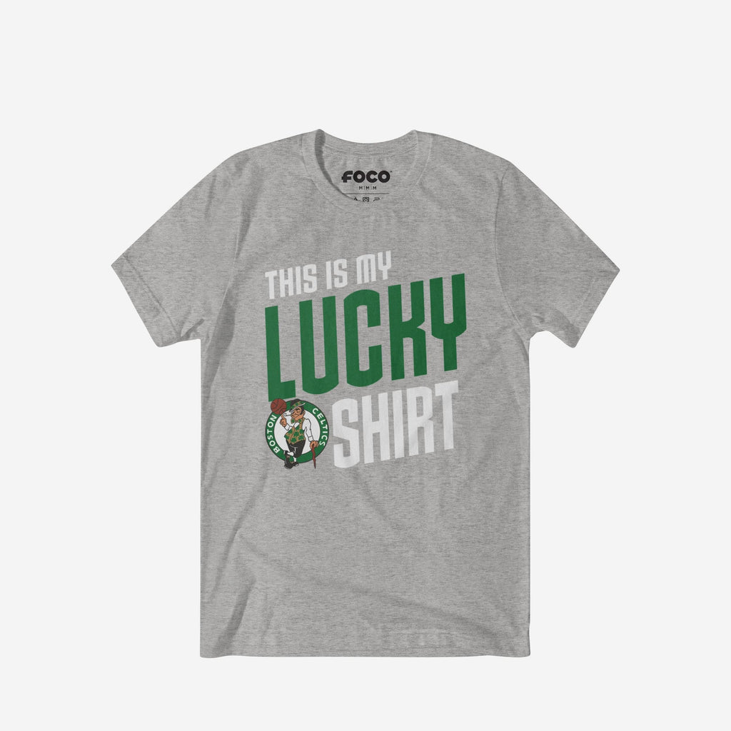 Boston Celtics This Is My Lucky T-Shirt FOCO S - FOCO.com