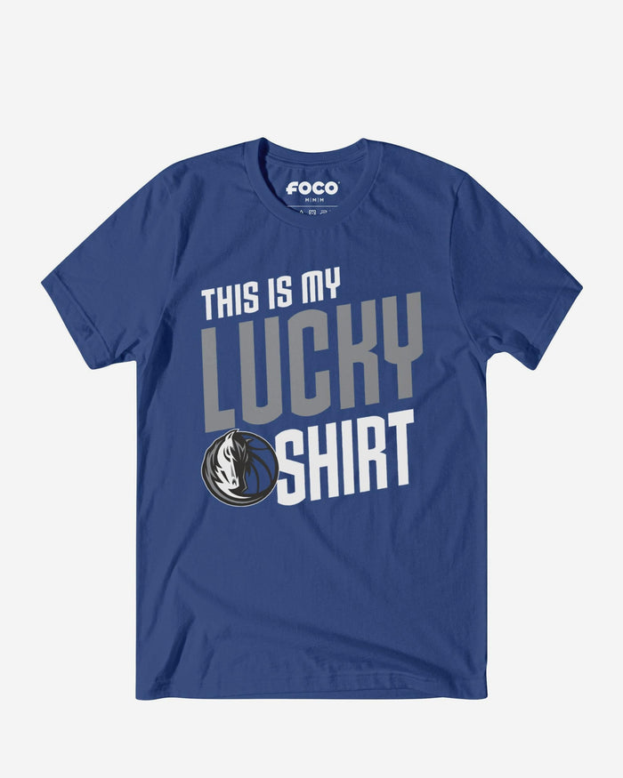Dallas Mavericks This Is My Lucky T-Shirt FOCO S - FOCO.com