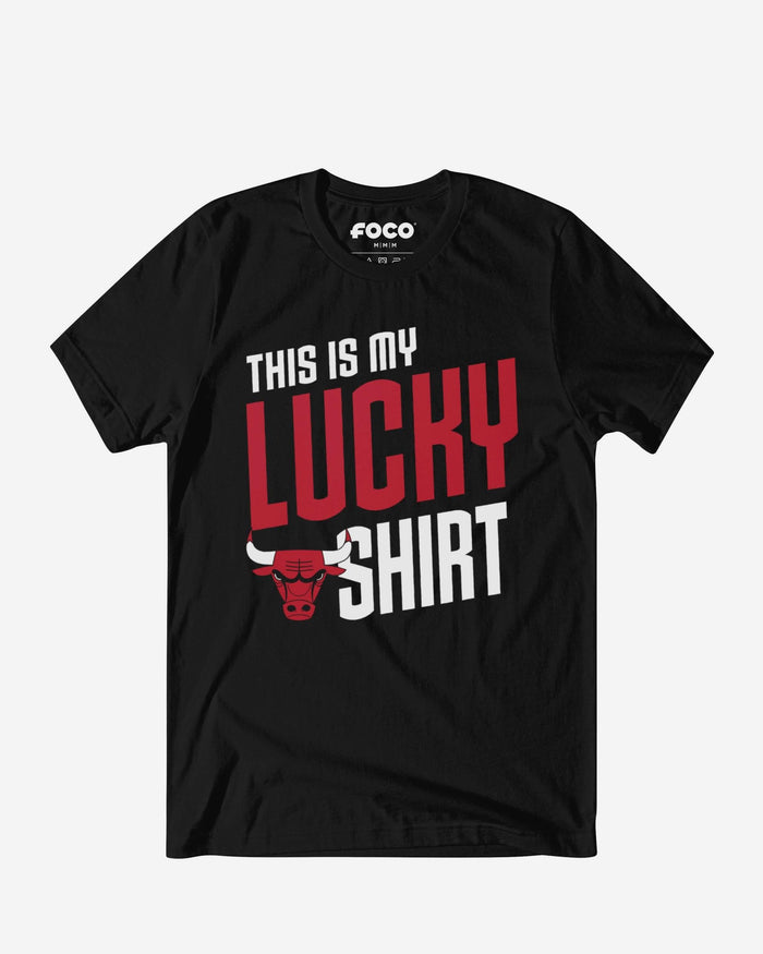 Chicago Bulls This Is My Lucky T-Shirt FOCO S - FOCO.com