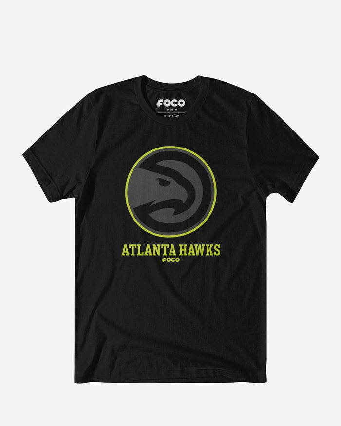 Atlanta Hawks Highlight Reel T-Shirt FOCO Black/Volt S - FOCO.com