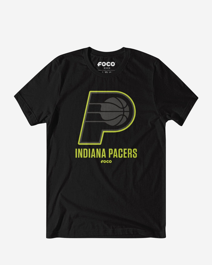 Indiana Pacers Highlight Reel T-Shirt FOCO Black/Volt S - FOCO.com