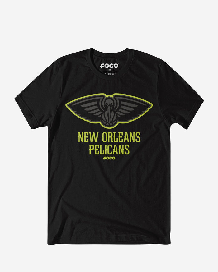 New Orleans Pelicans Highlight Reel T-Shirt FOCO Black/Volt S - FOCO.com