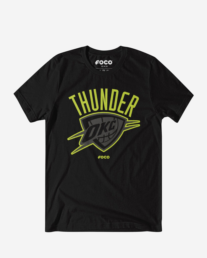 Oklahoma City Thunder Highlight Reel T-Shirt FOCO Black/Volt S - FOCO.com