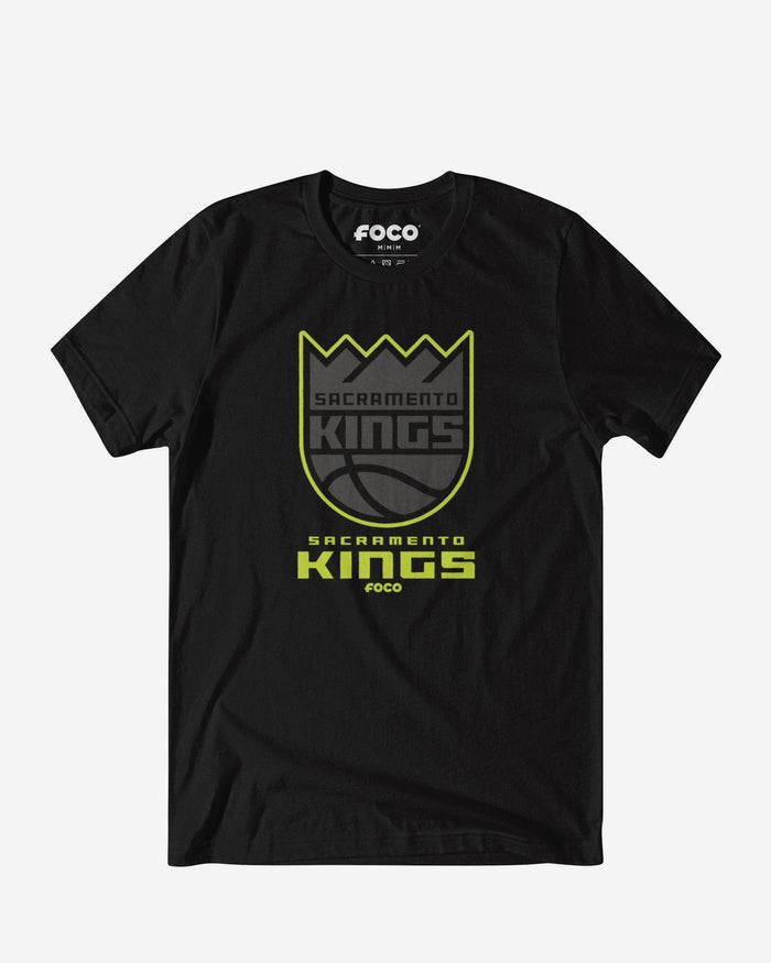 Sacramento Kings Highlight Reel T-Shirt FOCO Black/Volt S - FOCO.com
