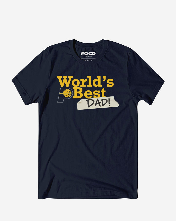 Indiana Pacers World's Best Dad T-Shirt FOCO S - FOCO.com