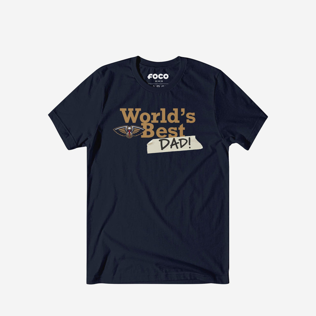 New Orleans Pelicans World's Best Dad T-Shirt
