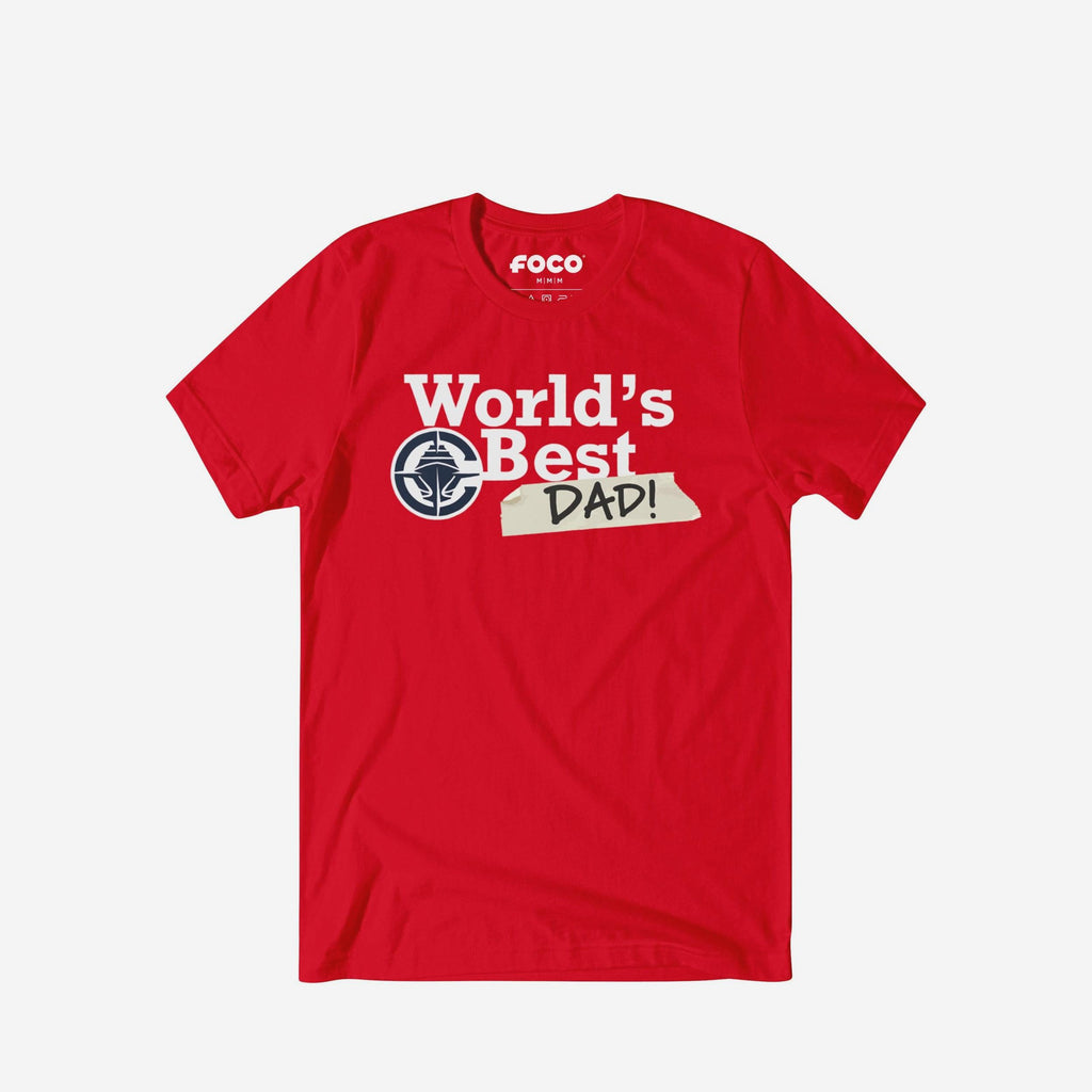 Los Angeles Clippers World's Best Dad T-Shirt FOCO S - FOCO.com