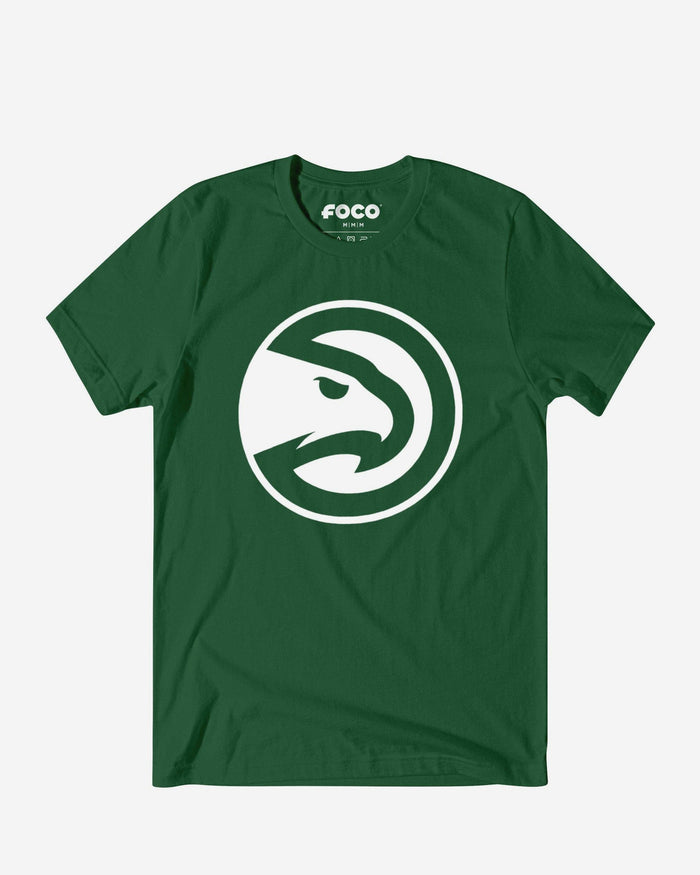 Atlanta Hawks White Logo T-Shirt FOCO S - FOCO.com