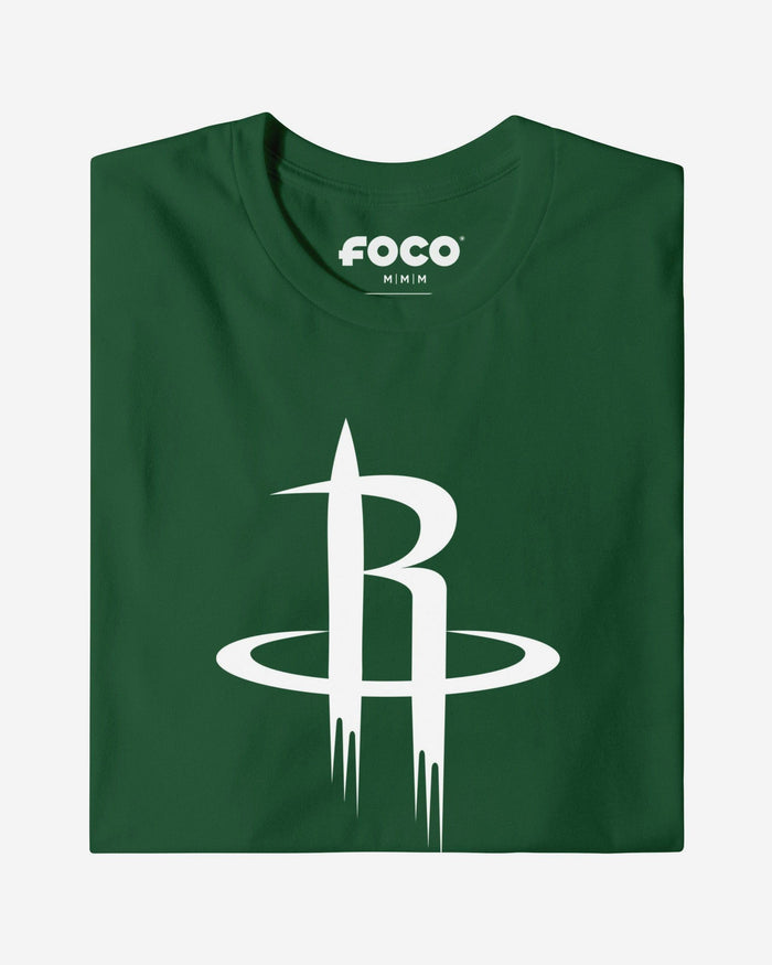 Houston Rockets White Logo T-Shirt FOCO S - FOCO.com