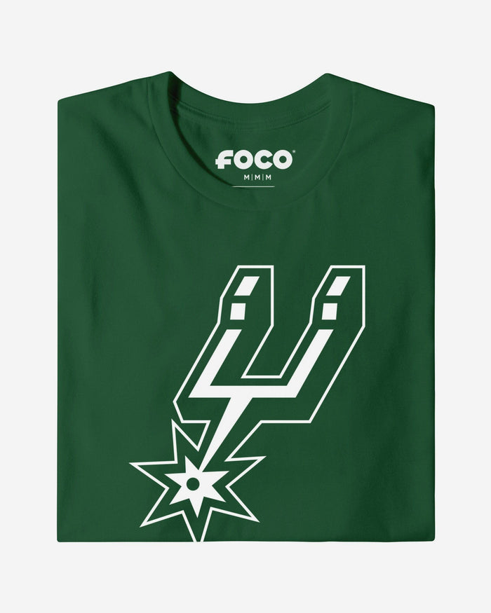San Antonio Spurs White Logo T-Shirt FOCO S - FOCO.com