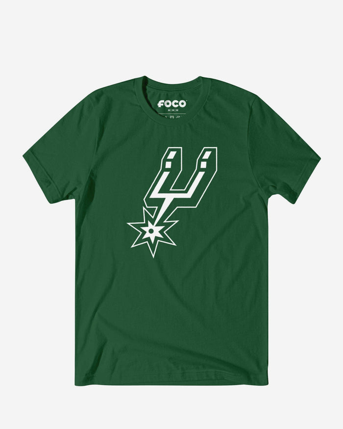 San Antonio Spurs White Logo T-Shirt FOCO S - FOCO.com
