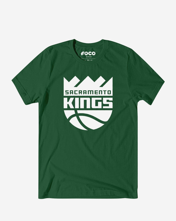 Sacramento Kings White Logo T-Shirt FOCO S - FOCO.com
