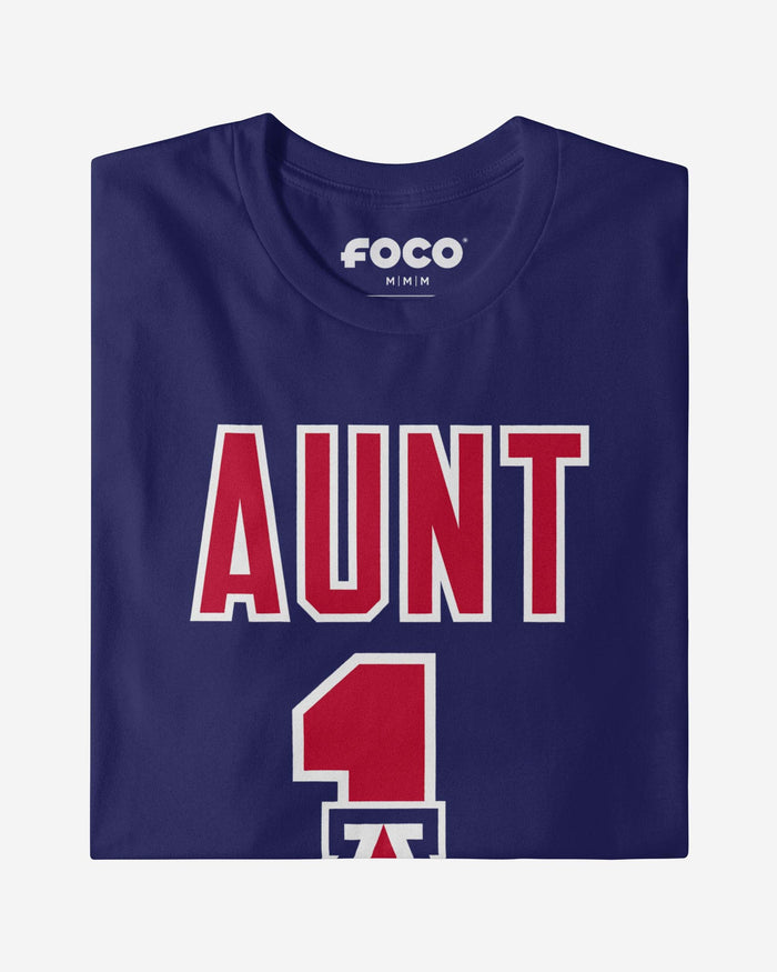 Arizona Wildcats Number 1 Aunt T-Shirt FOCO - FOCO.com