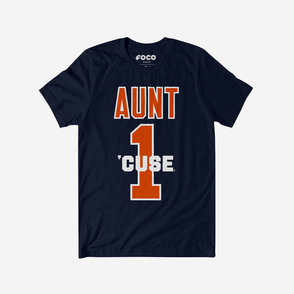 Syracuse Orange Number 1 Aunt T-Shirt FOCO S - FOCO.com