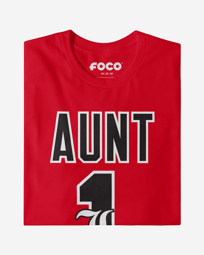 Louisville Cardinals Number 1 Aunt T-Shirt FOCO - FOCO.com