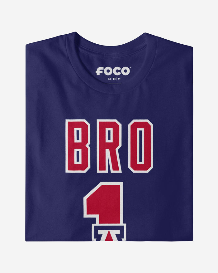 Arizona Wildcats Number 1 Bro T-Shirt FOCO - FOCO.com