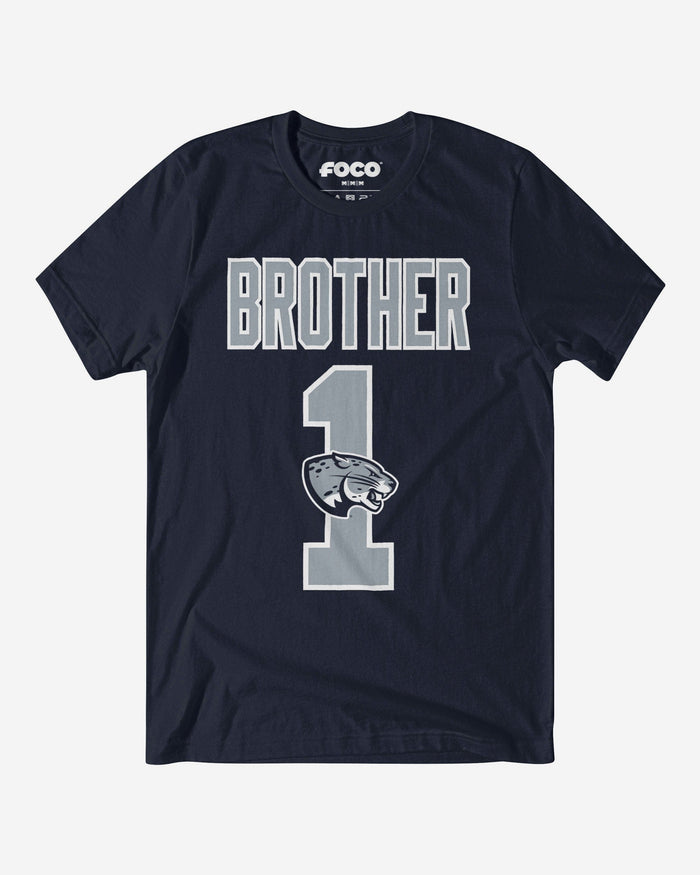 Augusta Jaguars Number 1 Bro T-Shirt FOCO S - FOCO.com