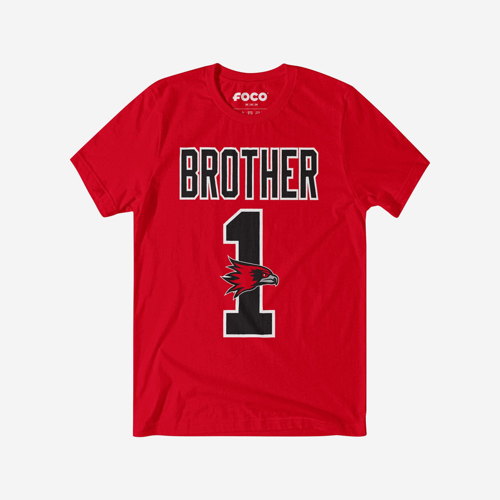 Southeast Missouri State Redhawks Number 1 Bro T-Shirt FOCO S - FOCO.com