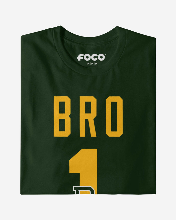 Baylor Bears Number 1 Bro T-Shirt FOCO - FOCO.com